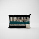 Rudo Striped Reversible Indoor/Outdoor Rectangular Pillow
