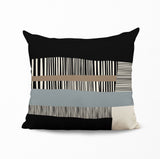 Rudo Striped Reversible Indoor/Outdoor Square Pillow Cover