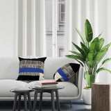 Rudo Striped Reversible Indoor/Outdoor Square Pillow Cover