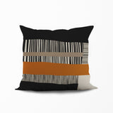 Rudo Striped Reversible Indoor/Outdoor Square Pillow Cover