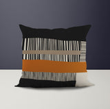 Rudo Striped Reversible Indoor/Outdoor Square Pillow Cover