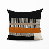 Rudo Striped Reversible Indoor/Outdoor Square Pillow Cover