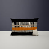 Rudo Striped Reversible Indoor/Outdoor Rectangular Pillow