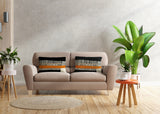 Rudo Striped Reversible Indoor/Outdoor Rectangular Pillow