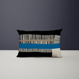 Rudo Striped Reversible Indoor/Outdoor Rectangular Pillow