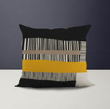 Rudo Striped Reversible Indoor/Outdoor Square Pillow Cover