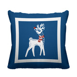 RUDOLFREINDEER Animal Reversible Indoor/Outdoor Square Pillow