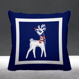 RUDOLFREINDEER Animal Reversible Indoor/Outdoor Square Pillow