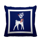 RUDOLFREINDEER Animal Reversible Indoor/Outdoor Square Pillow