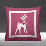 RUDOLFREINDEER Animal Reversible Indoor/Outdoor Square Pillow