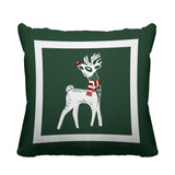 RUDOLFREINDEER Animal Reversible Indoor/Outdoor Square Pillow
