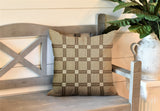 Rufus Striped Reversible Indoor/Outdoor Square Pillow