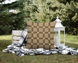 Rufus Striped Reversible Indoor/Outdoor Square Pillow