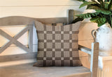 Rufus Striped Reversible Indoor/Outdoor Square Pillow