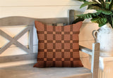 Rufus Striped Reversible Indoor/Outdoor Square Pillow