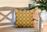 Rufus Striped Reversible Indoor/Outdoor Square Pillow