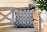 Rufus Striped Reversible Indoor/Outdoor Square Pillow