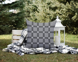 Rufus Striped Reversible Indoor/Outdoor Square Pillow