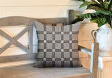 Rufus Striped Reversible Indoor/Outdoor Square Pillow