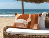 Fairbanks Wine Bottle Lumbar Indoor/Outdoor Throw Pillow