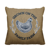 Rusty Animal Reversible Indoor/Outdoor Square Pillow