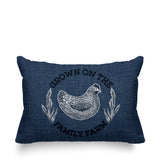 Rusty Animal Reversible Indoor/Outdoor Rectangular Pillow