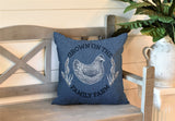 Rusty Animal Reversible Indoor/Outdoor Square Pillow