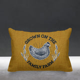Rusty Animal Reversible Indoor/Outdoor Rectangular Pillow
