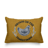 Rusty Animal Reversible Indoor/Outdoor Rectangular Pillow