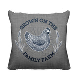 Rusty Animal Reversible Indoor/Outdoor Square Pillow