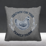 Rusty Animal Reversible Indoor/Outdoor Square Pillow