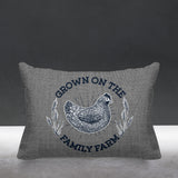 Rusty Animal Reversible Indoor/Outdoor Rectangular Pillow