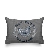 Rusty Animal Reversible Indoor/Outdoor Rectangular Pillow