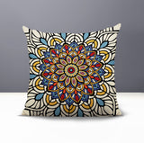 Saanvi Mandala Reversible Indoor/Outdoor Square Pillow