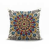 Saanvi Mandala Reversible Indoor/Outdoor Square Pillow