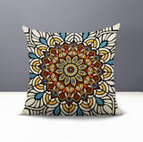 Saanvi Mandala Reversible Indoor/Outdoor Square Pillow