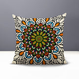 Saanvi Mandala Reversible Indoor/Outdoor Square Pillow