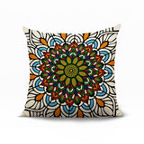 Saanvi Mandala Reversible Indoor/Outdoor Square Pillow