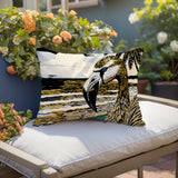 Sabbi Flamingo Reversible Indoor/Outdoor Rectangular Pillow