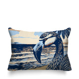 Sabbi Flamingo Reversible Indoor/Outdoor Rectangular Pillow