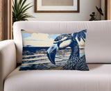 Sabbi Flamingo Reversible Indoor/Outdoor Rectangular Pillow