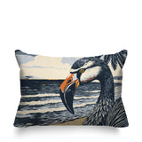 Sabbi Flamingo Reversible Indoor/Outdoor Rectangular Pillow