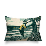 Sabbi Flamingo Reversible Indoor/Outdoor Rectangular Pillow