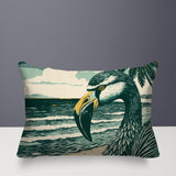 Sabbi Flamingo Reversible Indoor/Outdoor Rectangular Pillow