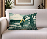 Sabbi Flamingo Reversible Indoor/Outdoor Rectangular Pillow