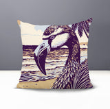 Sabbi Flamingo Reversible Indoor/Outdoor Square Pillow