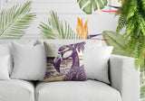 Sabbi Flamingo Reversible Indoor/Outdoor Square Pillow