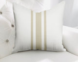 Sabine Striped Reversible Indoor/Outdoor Square Pillow