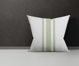 Sabine Striped Reversible Indoor/Outdoor Square Pillow