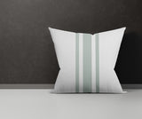 Sabine Striped Reversible Indoor/Outdoor Square Pillow